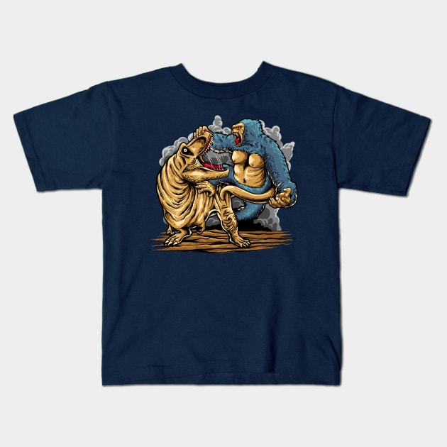 King Kong Kids T-Shirt by mrgeek